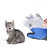Pet Glove Cat Grooming Glove Cat Hair Deshedding Brush Gloves Dog Comb for Cats Bath Hair Remover Clean Massage Brush for Animal