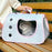 Expandable 3-in-1 Cat Carrier Bag Lightweight Foldable Handheld Tote with Privacy Cover for Small Cats Dogs Travel Accessories