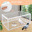 New Auto Trap Bird Cage Rabbit Cage Mouse Cage Entry Only and No Exit Thickened and Encrypted Automatic Pigeon Collecting Tool