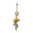 Bird Chewing Toy Chew Bird Toy Rattan Hanging Pet Toy Large Parrot Toys for Finches Cockatoos Budgie Cockatiels Parakeets