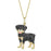 Exquisite Cute Yorkshire Pendant Necklace Women's Elegant Pet Puppy Jewelry Animal Accessories Birthday Gifts for Dog Lovers