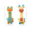 New Party Gifts Dog Toys Pet Puppy Chew Squeaker Squeaky Plush Sound Cartoon Dinosaur/Deer/Monkey Toys Small Pet Gift