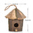 Unique Birdhouse Comfortable Birdhouse Hand-woven Natural Grass Hummingbird House for Garden Outdoor Decoration Window Hideaway