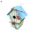 Bird House Birdcage Painting Outdoor Garden Yard Hanging Cottage Feeder Nest Crafts Birdhouse Pet Products Bird Accessories