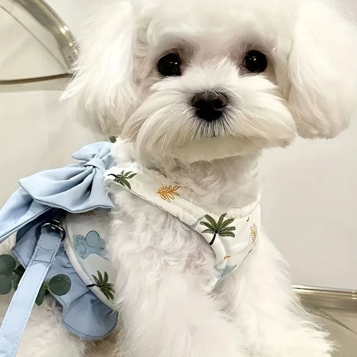 Dogs Harness Harnesses and Wears Necklaces Dog Collar Pet Collar Things for Cats Puppy Accessories Leash Set Collars Vests