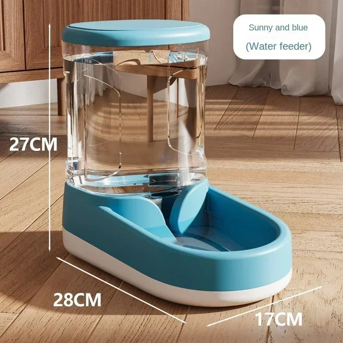Pet Automatic Feeder Cat Food Bowl Things for Cats Puppy Bowl Feeding & Watering Supplies Drinker Dogs Cat Products