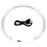 Led Light Dog Collar Detachable Glowing USB Charging Luminous Leash for Big Cat Collar Small Bright Labrador  Pets Dogs Products