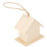 4Pcs Wood Bird Nests Hanging Birdhouse Breeding Box Birds Cage For Garden DIY Decoration