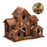 Bird Houses For Outside,outdoor 5 Hole Bird House Room For 5 Bird Families Bluebird Finch Hanging Birdhouse
