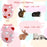 Warm Rabbit Clothes Soft Fleece Guinea Pig Vest Cute Small Pet Clothes Bunny Costume for Ferret Chihuahua Rabbit Accessories