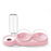 Cats Double Bowls Water Automatic Feeder Raised Stand For Cats Pet Drinking Fountain Food Dispenser Bowl Pet Products