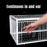 Auto Trap Bird Cage Rabbit Cage Mouse Cage Entry Only No Exit Thickened Encrypted Automatic Pigeon Collecting Portable Bird Cage