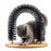 Cat Toy Arch Self Groome Pamper Feline with A Massage Grooming Rubbing Brush with Scratching Pad Toy for Cats Interactive Toys