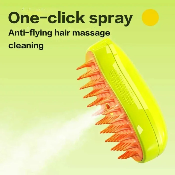 Cat Steam Brush Dog Grooming Pet 3 in 1 For Dogs Electric Spray Cats Hair Brushes Massage Comb Combs Supplies Products Home