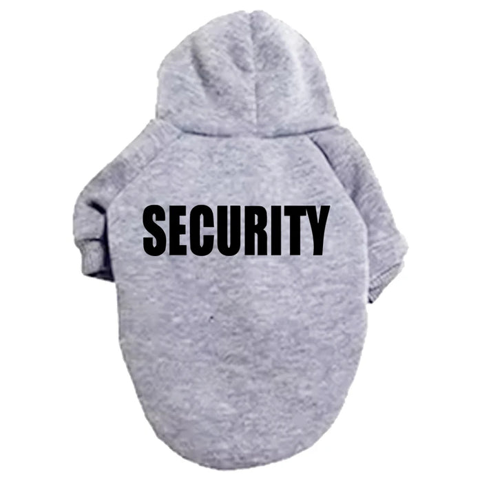Dog clothes Pet clothes Popular fashion Hoodie Large, medium and small pet clothes Casual warm dog clothes security