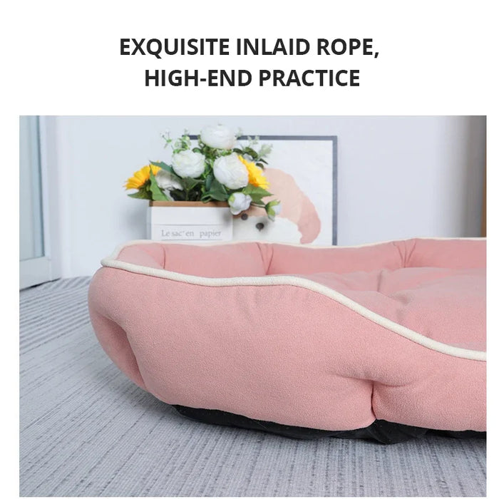 Pet Beds for Dogs Home Dog Bed Large Dog Kennel Accessories Washable Big Bedd Supplies Plush Mat Accessoires Underpad Bedding