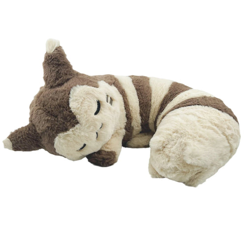 Pokemon Plush Sleepy Furret Plush Kawaii Pikachu Sentret Stuffed Doll Anime Room Decor Office Nap Furret Pillow Toys Gifts