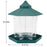 1pcs Wild Bird Feeder Hanging Hexagonal Roof Pavilion Semi-Automatic Bird Feeder Garden Courtyard Exterior Decoration