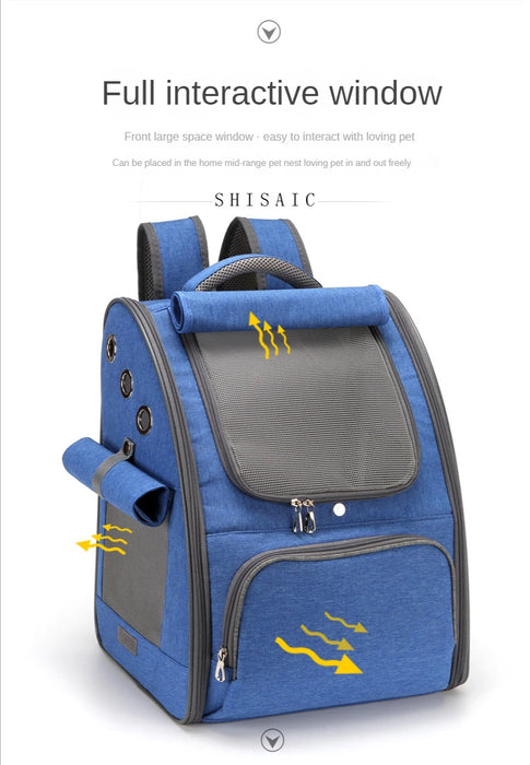 Concealable and Portable Cat Carrier Cage Bag for Outdoor Travel transporte gato  dog backpack  cat supplies