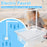 Bird Bathing Tub Shower Box Automatic Parrot Bath Fountain Multipurpose Bird Bathtub With Multiple Faucets For Parakeet Cleaning
