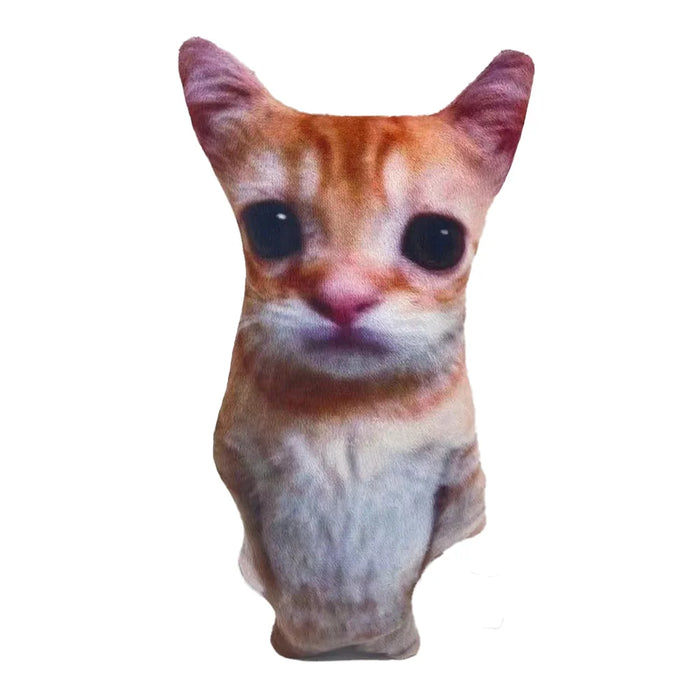 Cute El Gato Cat Plush Toy Wowwow Cat Doll Plushies Simulation Stuffed Animals Birthday Xmas Gift Kid Collectible Toy Home Decor