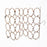 Bird Climbing Net Equipment, Large Parrot Climbing Net Circle, Foldable Parrot Bird Toy Bird Accessories  Parrot Toys