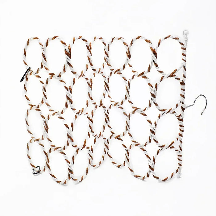 Bird Climbing Net Equipment, Large Parrot Climbing Net Circle, Foldable Parrot Bird Toy Bird Accessories  Parrot Toys