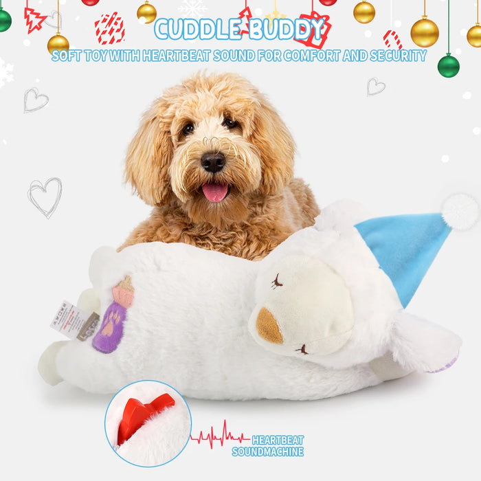 11 Halloween dog toys, plush dog toys with heartbeat, dog birthday gifts, rich dog educational toys, behavioral training aid toy