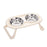 Foldable Cat Bowl Double Pet Bowl Stainless Steel Puppy Dog Feeder Water Food Bowl With Stand Feeding Dish Drinker Pets Supplies