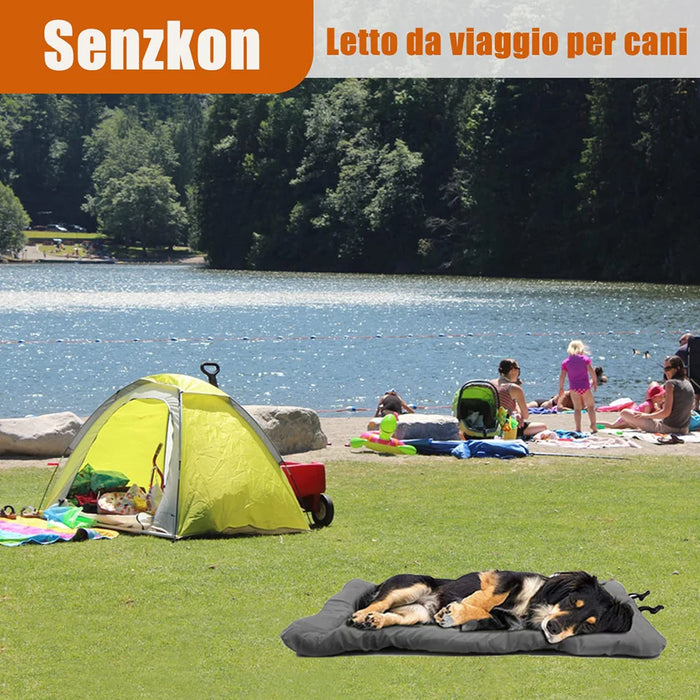 Outdoor Dog Bed Portable Camping Travel Foldable Dog Mat Waterproof Non-Slip Machine Washable Pet Mat for Dogs Cats Accessories