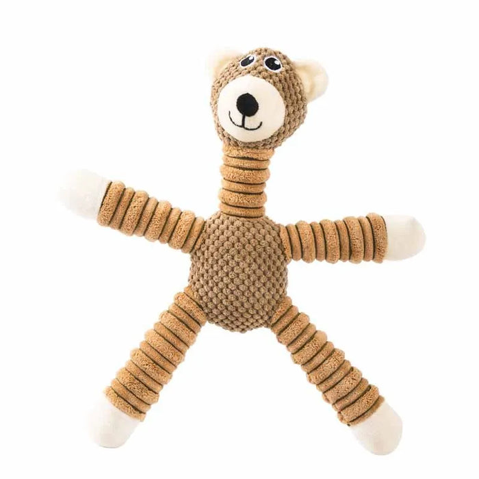 Elephant Pet Push Toys, Dogs, Self Relieving and Vocalizing Toys, Cat Teeth Grinding and Bite Resistant Interactive Toys