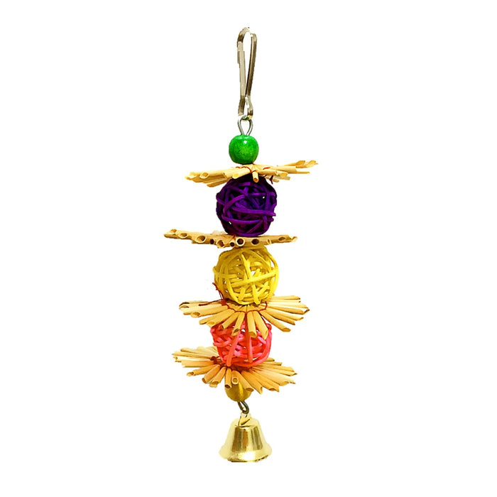 Pet Bird Parrot Hanging Toys Nipple Swing Chain Cage Stand Molar Parakeet Chew Toy Decoration Pendant Ornament Bird Accessories
