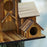 5 Hole Bird Houses Outdoor for 5 Bird Families Bluebird Finch Cardinals Natural Wood Hanging Birdhouse Garden Decoration X7E3