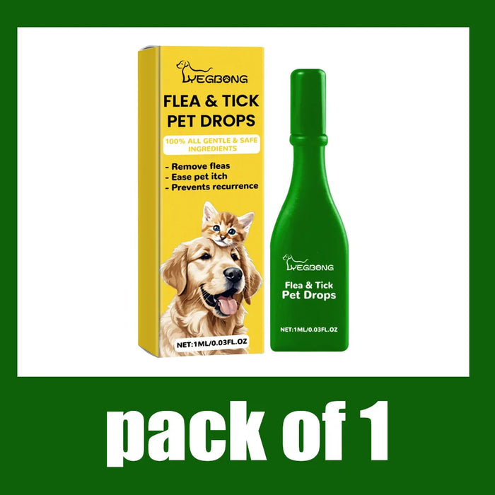 Cat Anti Flea Drops Flea Lice Remove Relieve Skin Itching External Insect Repellent Deworming Supplies Pet Tick Treatment Drops
