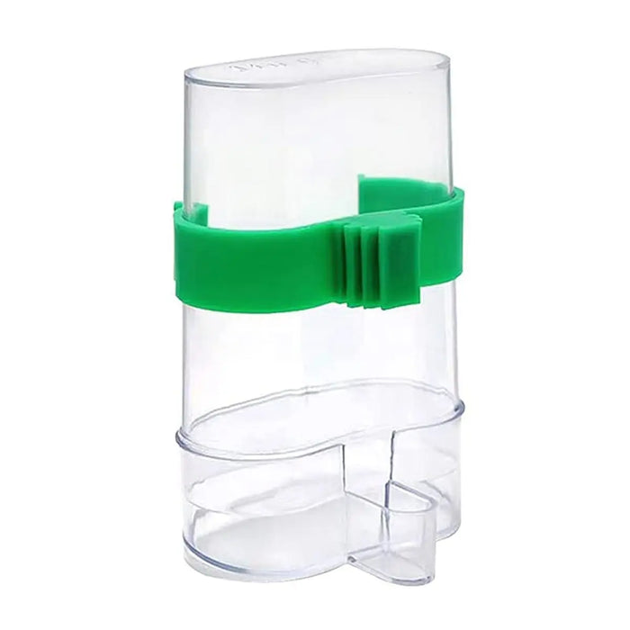 Bird Feeder Waterer With Clip Birds Food Dispenser Bottle Parrot Drinking Cup Bowls Pet Suppplies