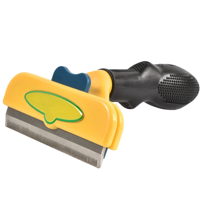 Pet Grooming Brush Cat Comb Shedding Rake Pet Hair Remover Brush Hair Grooming Tool Pet Fur Trimming Dematting Brush