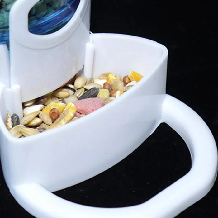 Automatic Bird Feeder Bird Water Drinker with Clip Pet Birds Water Dispenser Hanging Water Bottle Food Bowl For Parrot Bird Cage