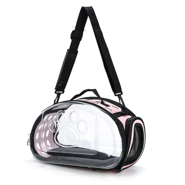 Cat Carrier Bag Outdoor Pet Shoulder bag Pet Dogs Cats Portable Breathable Collapsible Travel Cat Carrier Bag small dog