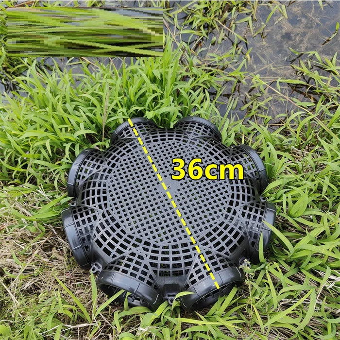 Black Fish Net Cage Fishnet Finless Eel Loach Trap Fishing Pot Durable Plastic Container Mud Cage Container Fishing Traps