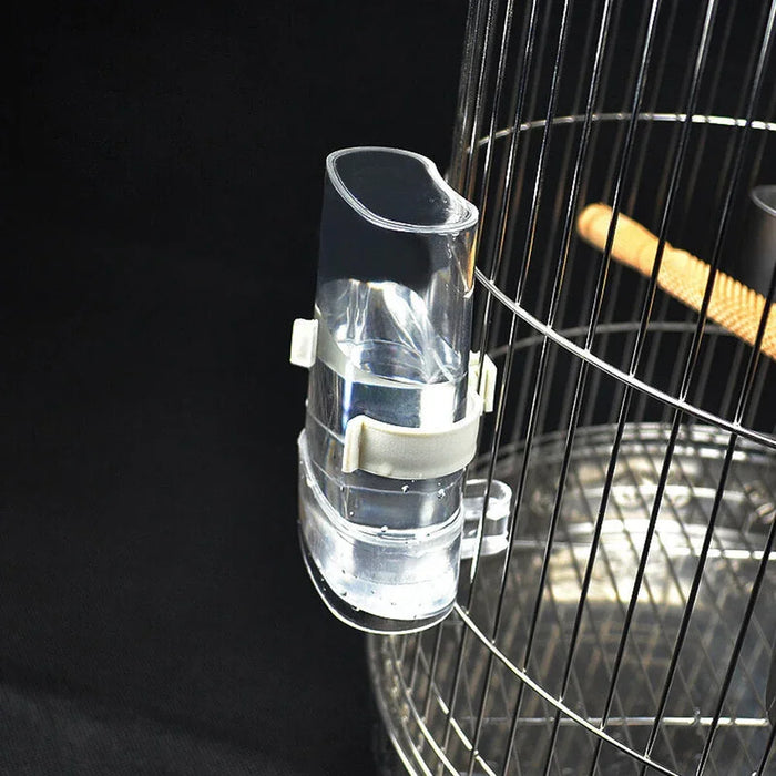 Bird Water Dispenser Bird Food Feeder Automatic Parakeet Bird Waterer Food Feeder Dispenser for Parrot Cage Accessories