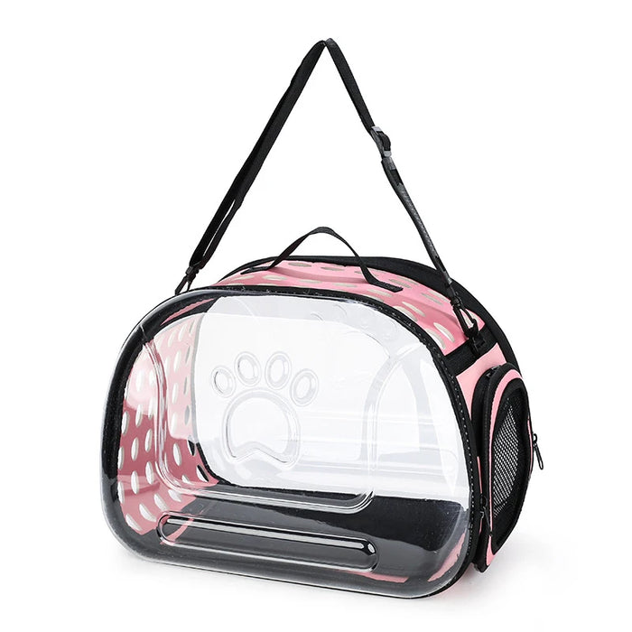 Cat Carrier Bag Outdoor Pet Shoulder bag Pet Dogs Cats Portable Breathable Collapsible Travel Cat Carrier Bag small dog