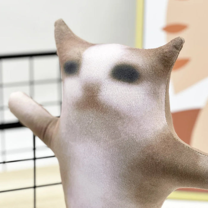 Cute El Gato Cat Plush Toy Wowwow Cat Doll Plushies Simulation Stuffed Animals Birthday Xmas Gift Kid Collectible Toy Home Decor