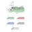 Cats Double Bowls Water Automatic Feeder Raised Stand For Cats Pet Drinking Fountain Food Dispenser Bowl Pet Products