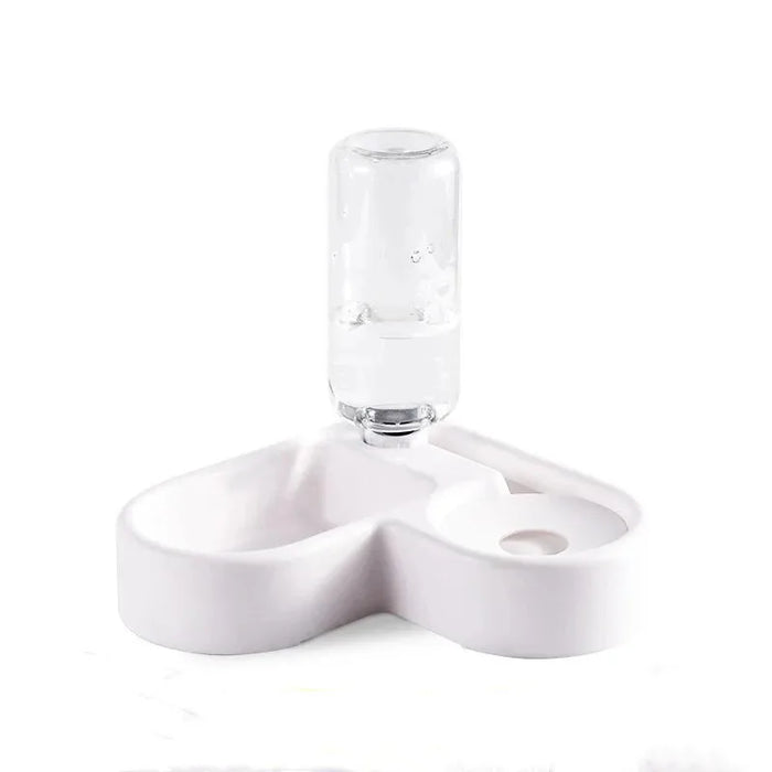 1pcs Double Dog and Cat Bowl-Pet and Food Bowl Set with, Pet Feeding Bowl Suitable for Cats and Small Dogs