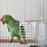 3pcs Plastic Bird Cages Accessories Cages Fittings Replacement Door Accessory With Spring Wires Plastic Supply Feeder