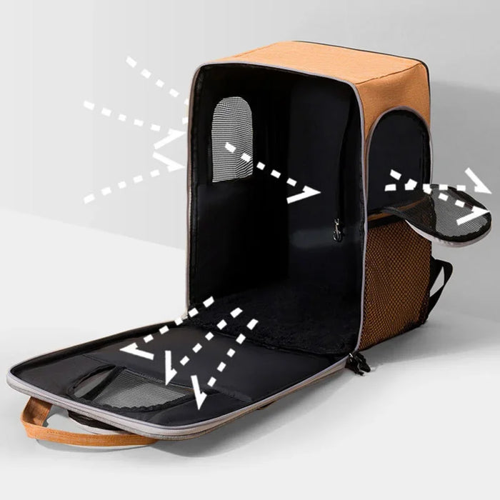Pet Backpack Cat Carrier Bags Fashion Outdoor Travel Backpack for Cat Small Dogs Transport Backpack Carriers Cat Supplies