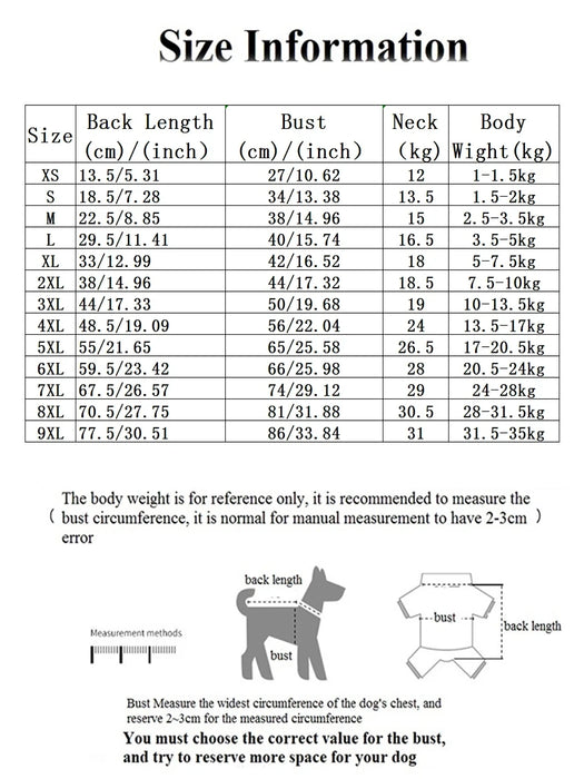 Dog clothes Pet clothes Popular fashion Hoodie Large, medium and small pet clothes Casual warm dog clothes security