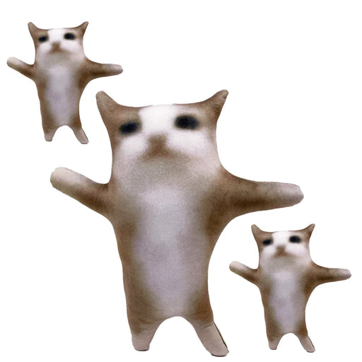 Cute El Gato Cat Plush Toy Wowwow Cat Doll Plushies Simulation Stuffed Animals Birthday Xmas Gift Kid Collectible Toy Home Decor