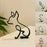 Dog Cat Minimalist Art Sculpture Decor Gift Metal Decor Modern Home Office Accessories Animal Shape Ornament Dropshipping