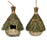 Hanging Bird House for Bird Breeding Outdoor Decorative Bird Nest Box for Small Feathered Bird Nature Lover Favor Weatherproof
